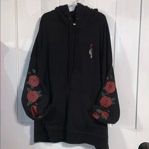 rose hoodie
